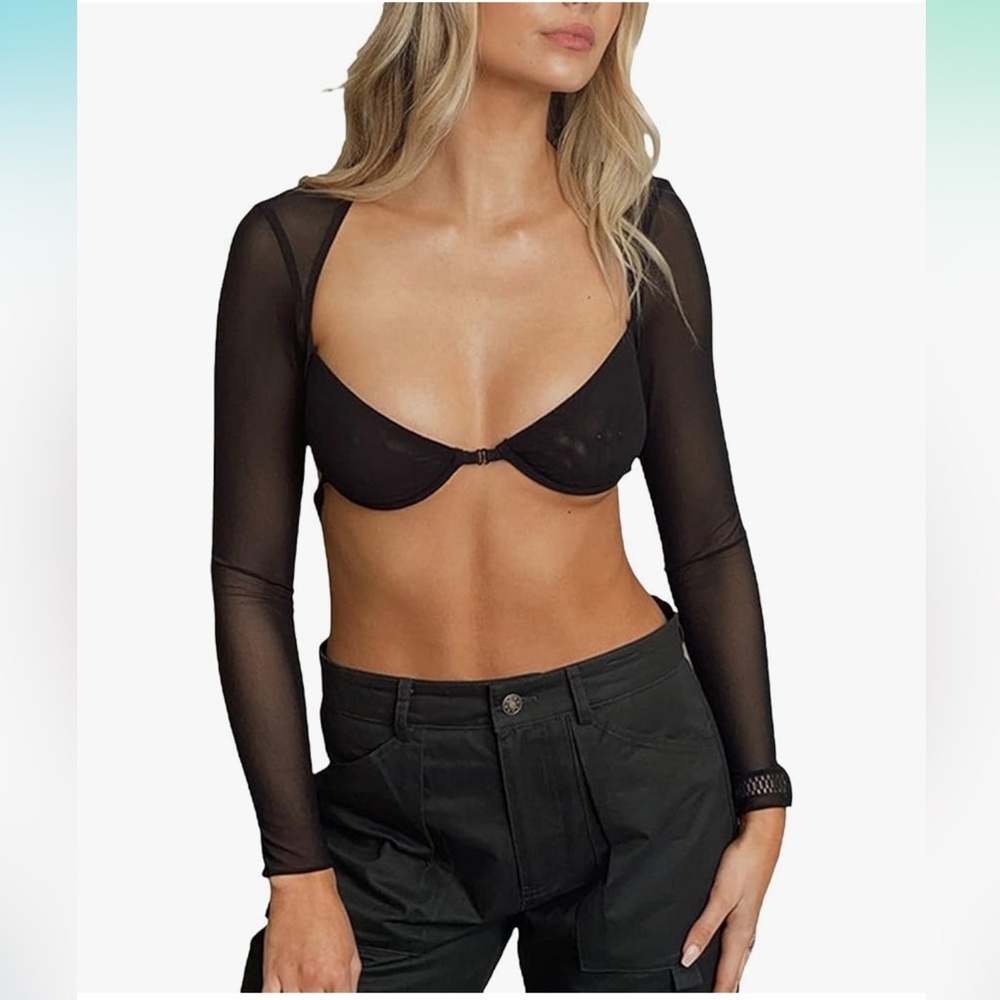 Black Sexy Going Out Top